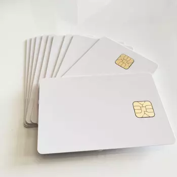 AT24C64 Большой чип с 64k EEPROM Белый контактный чип для печати ПВХ-карта 5 шт.