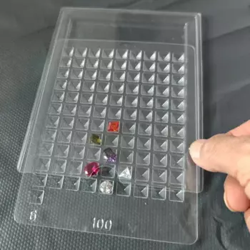 ATFUMEL прозрачный пластиковый органайзер для украшений 4 шт