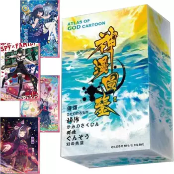 Атлас Бога Коллекция мультфильмов карточка для детей Kunikida Hanamaru Kokkoro популярные классические аниме ограниченная Игра карточка настольные игрушки