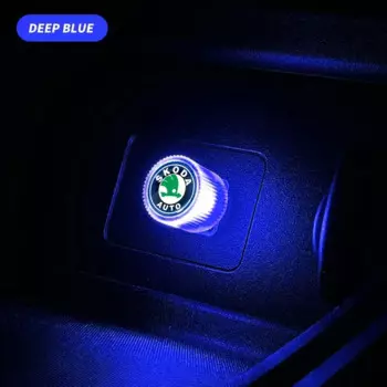 Атмосфера, Внешнее украшение для мини-салона автомобиля, внешнее освещение для Skoda Octavia Fabia Superb Kamiq Kodiak Yeti Karoq Octavia RS