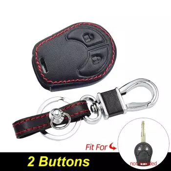 ATOBABI кожаные чехлы для ключей от автомобиля брелок для Nissan Juke Cube NP300 Tiida Micra Note NV200 Sentra Sunny пульт дистанционного управления крышка