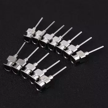 Atoplee насадки для шприцев 12 шт., сталь, 12-28г