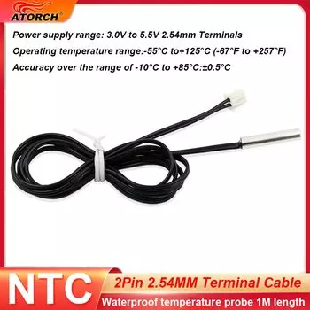 ATORCH Осциллограф 1М 2,54 мм