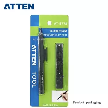 ATTEN антистатическая ручная вакуумная всасывающая ручка BGA чип IC звукосниматель и линза кристаллическая присоска для всасывания
