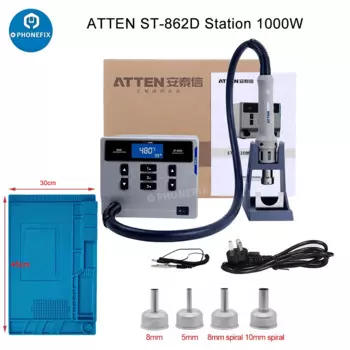 PHONEFIX ATTEN ST-862D Hot Air Station 1000W