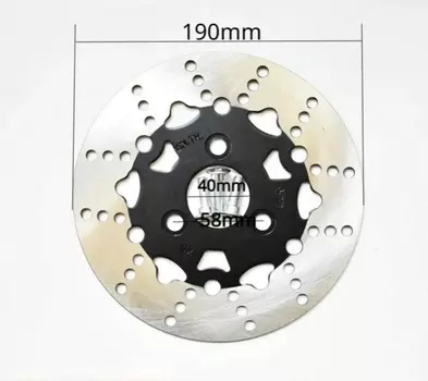 ATV спереди/задний 155 мм 160 мм 180 мм 190 мм 200 мм 220 мм ротор тормозного диска для 50cc-250cc ATV go kart UTV Buggy Quad Bike аксессуары