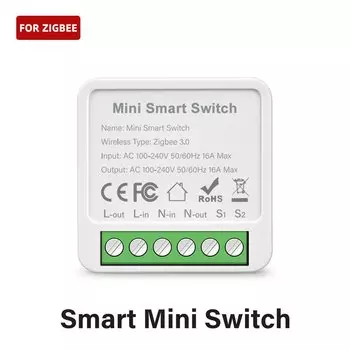 Aubess Мини умный выключатель 16A