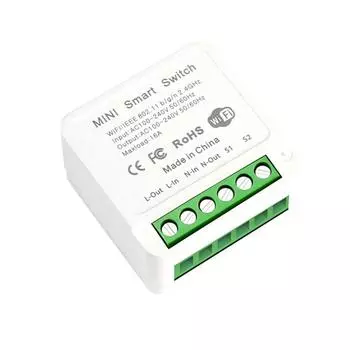 Aubess Умный выключатель Wi-Fi 16A