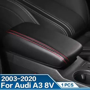 Audi A3 8P 8V Внутренний Автомобильный Подлокотник, Крышка, Декоративный Аксессуар
