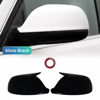 Audi Q5 SQ5 8R 2009-2017 Q7 4L 2010-2015 Корпус Зеркала Заднего Вида В Стиле Углеродного Волокна, Сменная Крышка С Боковым Кр...