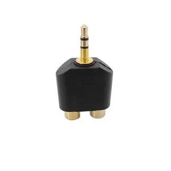 Аудио адаптер 6,35 мм на 2 RCA
