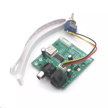 Плата аудиоресивера SPDIF WM8805 с коаксиальным волокном, частота дискретизации от 32 к до 192 к с выходом I2S