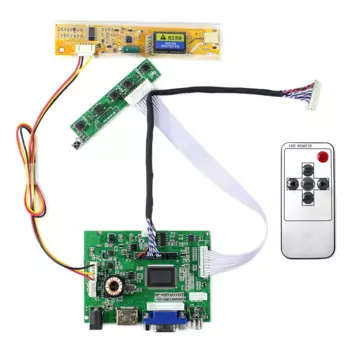Аудио VGA AV HD MI ЖК-панель управления для 12,1 дюймов LP121X04 C2K2 1024x76 8 ЖК-панель