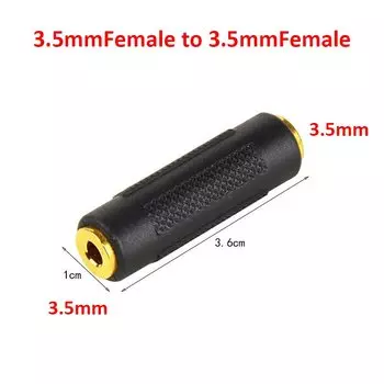 Аудиоадаптер переходник JCD 3.5/2.5 мм