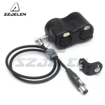 Аудиокабель-адаптер 00B 5Pin/0B 6Pin/TA5F на 2x XLR для мини-камеры DSMC3