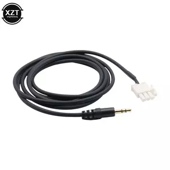 Аудиомагнитола 3,5 мм со штекером AUX, mp3-плеер, адаптер для телефона, 3-контактный кабель 1,5 метра для мотоцикла HONDA GL1800 Goldwing