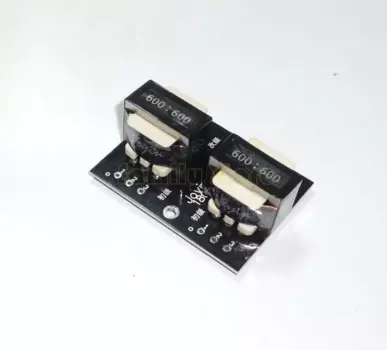 Аудиовход трансформатор 80H 10mA R9, улучшенная утолщенная звукоизоляция 600: Ом, односторонний RCA несбалансированный для сбалансированного XLR
