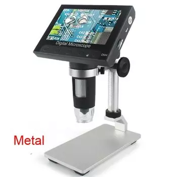 AUFOODUN Цифровой микроскоп 4,3", 500X-1000X