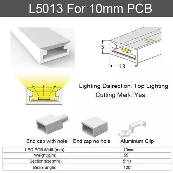 Aurboos гибкая неоновая силиконовая трубка для светодиодной ленты