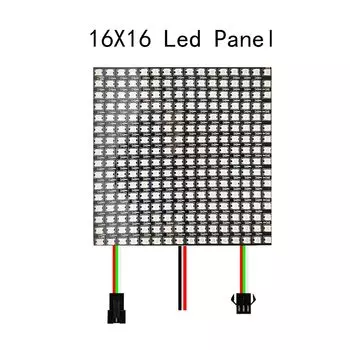 Aurboos RGB LED модуль WS2812B 8x8/16x16/8x32