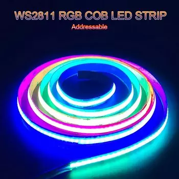 Aurboos RGBIC Светодиодная лента WS2811