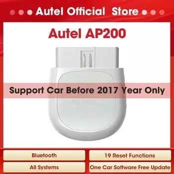 Autel AP200 Bluetooth OBD2 сканер Automotivo OBD 2 TPMS считыватель кодов автомобильный диагностический инструмент полные системы инструменты сканирования до 2017 лет