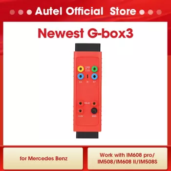 AUTEL G-BOX3 ключевой программист для Mercedes Benz все ключи потерянный автомобиль диагностические инструменты работа с MaxiIM IM608 IM608PRO IM508 IM508PRO