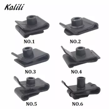 Фиксированный зажим U-образной гайки для подкладки автомобильной листьев для JAC Toyota Mazda Pick Up автомобильные пластмассовые зажимы