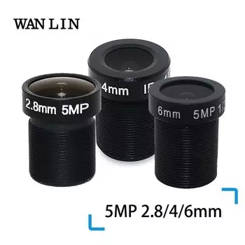 Autoeye LN028 объектив для камеры видеонаблюдения 5Мп 2,8/4/6 мм