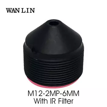 Autoeye Объектив M12-6MM-2MP-P-IRF 6 мм 2 Мп