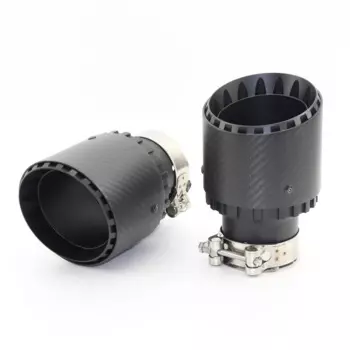 Автомобильный универсальный глушитель из углеродного волокна, хвостовое горло, алюминиевый сплав, черное колесо, одноразовое саржевое матовое выхлопное сопло, наконечник