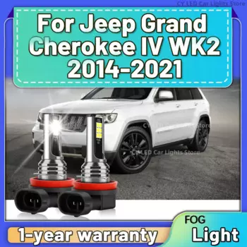 Automotivo светодиодные противотуманные фары 150 Вт 16000LM H11 для Jeep Grand Cherokee IV WK2 2014 2015 2016 2017 2018 2019 2020 2021