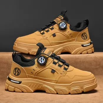 Autumn Mens Casual Shoes Leather Men's Sneakers Comfortable Soft Male Wark Board Shoes Platform Shoe for Men Кроссовки Мужские