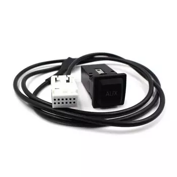 AUX в розетке, музыкальный аудиоинтерфейс для VW Passat B6 B7 CC Touran POLO Facelift RCD510 RCD310 +