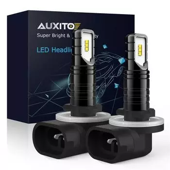 AUXITO 2 шт. 881 H27W/2 Автомобильные светодиодные противотуманные фары H27 H27W 881 Светодиодная автоматическая лампа для Hyundai Santa Fe Solaris ix35 Accent Elantra Sonata