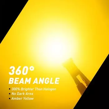 AUXITO 2 шт. Canbus T10 светодиодные лампы супер яркие W5W 194 168 2825 5W5 автомобильная лампа для номерного знака дверная лампа парковочный фонарь белый янтарь