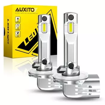 AUXITO 2 шт. H27W1 H27W2 светодиодные лампы H27 880 881 H27W светодиодные противотуманные фары для Kia Morning Rio Hyundai Sonata Accent Tucson ix35 i10 6500K