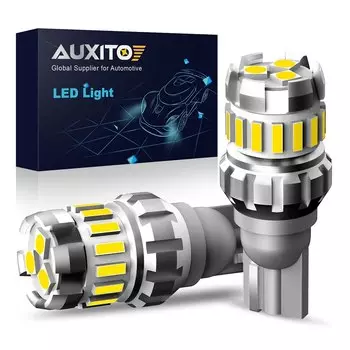 AUXITO, 2 Шт., T15 W16W, Светодиодные Задние Фонари, 6500K, Белые, Canbus, Без Ошибок, Универсальные