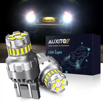 AUXITO 2 шт. T20 светодиодный Canbus 7443 W21/5W 7440 W21W светодиодная лампа 6500K белый автомобильный парковочный светильник DRL дневные ходовые огни 12 В