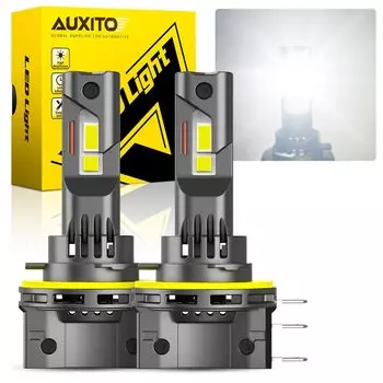 AUXITO 30000LM H15 LED Headlight Bulbs Canbus For VW Golf 6 MK3 H15 LED High Low Beam Driving Lights DRL for BMW Mercedes Audi