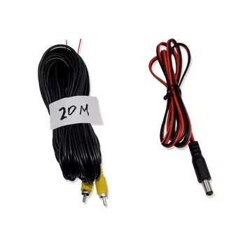 AV-кабель, универсальный автоматический жгут проводов RCA для AHD1080P, 170 градусов, автомобильная камера заднего вида, парковочная камера, 6 м, 10 м, 15 м, 20 м, удлинение видео