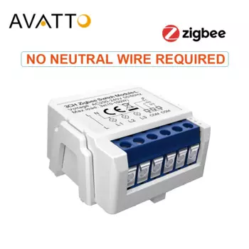 AVATTO Модуль выключателя света Zigbee 1/2/3 Gang