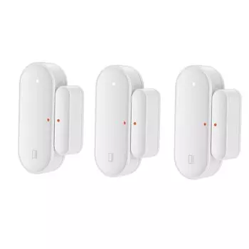 AVATTO Tuya 1-6 шт. ZigBee умный дверной датчик открытия/закрытия двери беспроводной детектор тампер сигнализация охранная система для Alexa Google Home