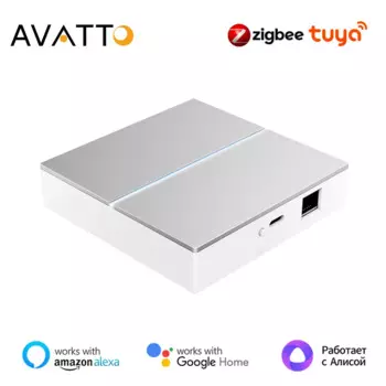 AVATTO Tuya Zigbee3.0 Smart Gateway Hub, проводной шлюзовый мост для приложения, беспроводной пульт дистанционного управления Smart Home Bridge, Alexa Google