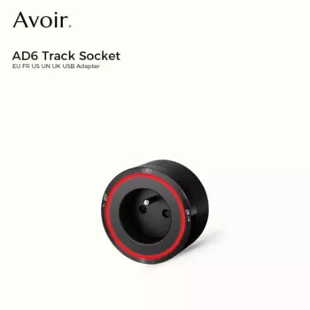 Розетка Avoir AD2 AD6 с USB, алюминий