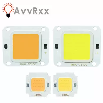 AvvRxx LED COB Чип Ламповые бусины 10 Вт / 20 Вт / 30 Вт