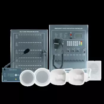 AW-EVC500 Умная пожарная сигнализация Панель системы аварийной связи Оповещения в реальном времени и координация