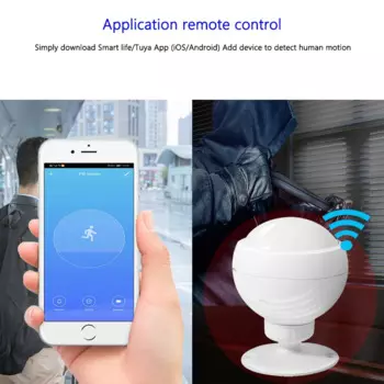 Аварийная сигнализация с широким углом обнаружения, Wifi, Пассивный инфракрасный датчик движения