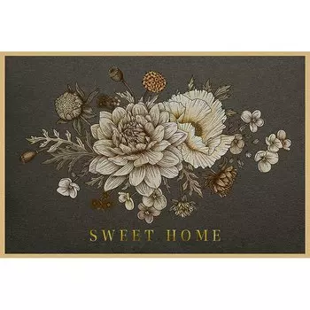 AWECOZEZQ Антискользящий водонепроницаемый ПВХ коврик для двери