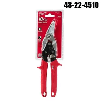 Авиационные ножницы Milwaukee, ручные инструменты 48-22-4530 48-22-4520 48-22-4510, отдельные продажи, отдельно, левые и правые прямые авиационные ножницы